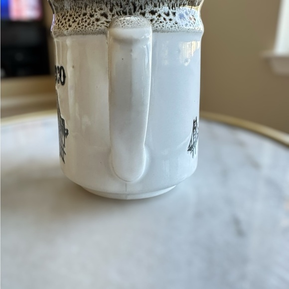 Vtg San Francisco Mug – Drip Glaze, Cable Car & Bridge Design - Picture 6 of 6